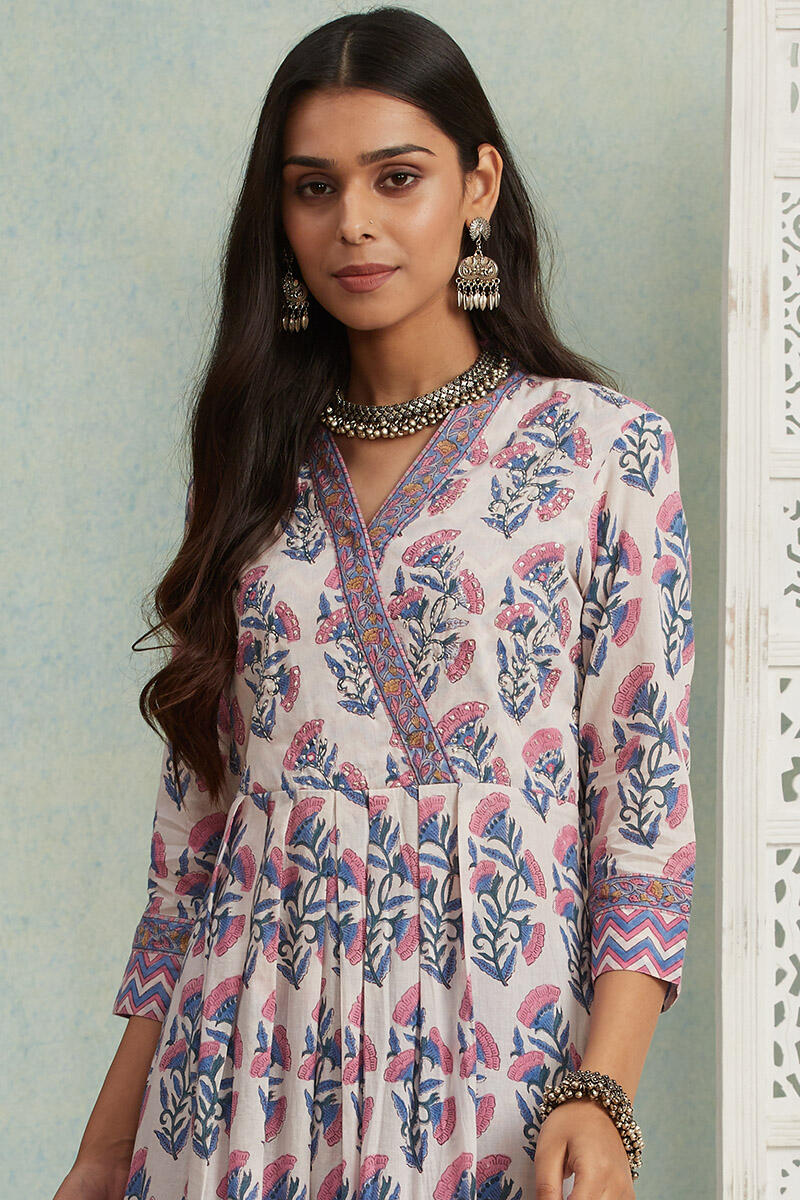 Roz Meher Aasma Block Printed Kurta