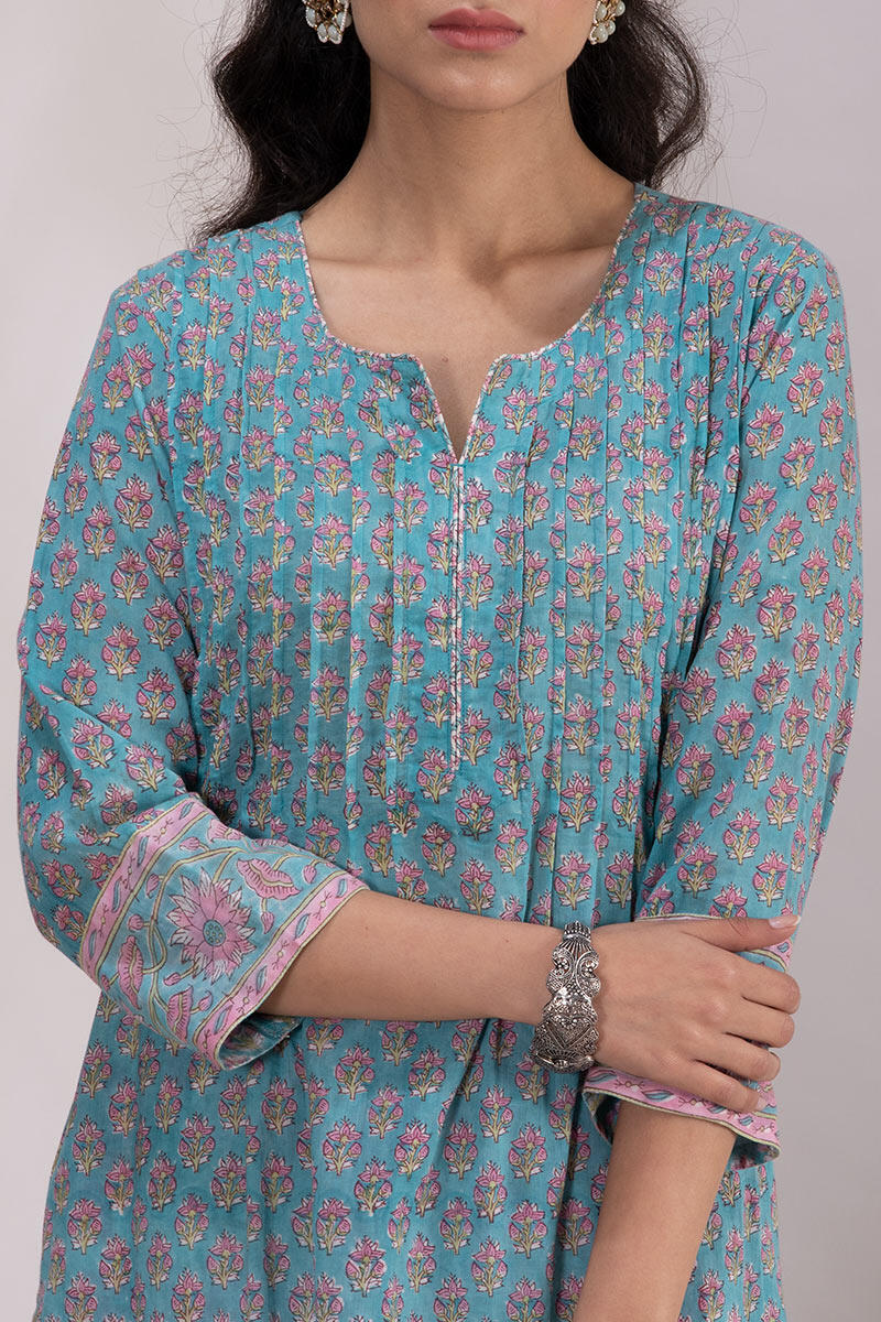 Roz Meher Inaya Block Printed Kurta