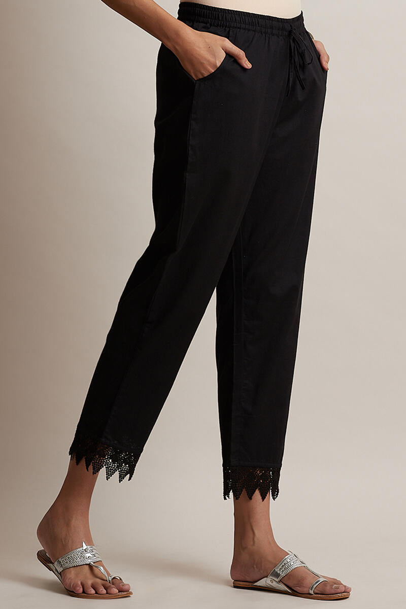 Roza Black Narrow Pant