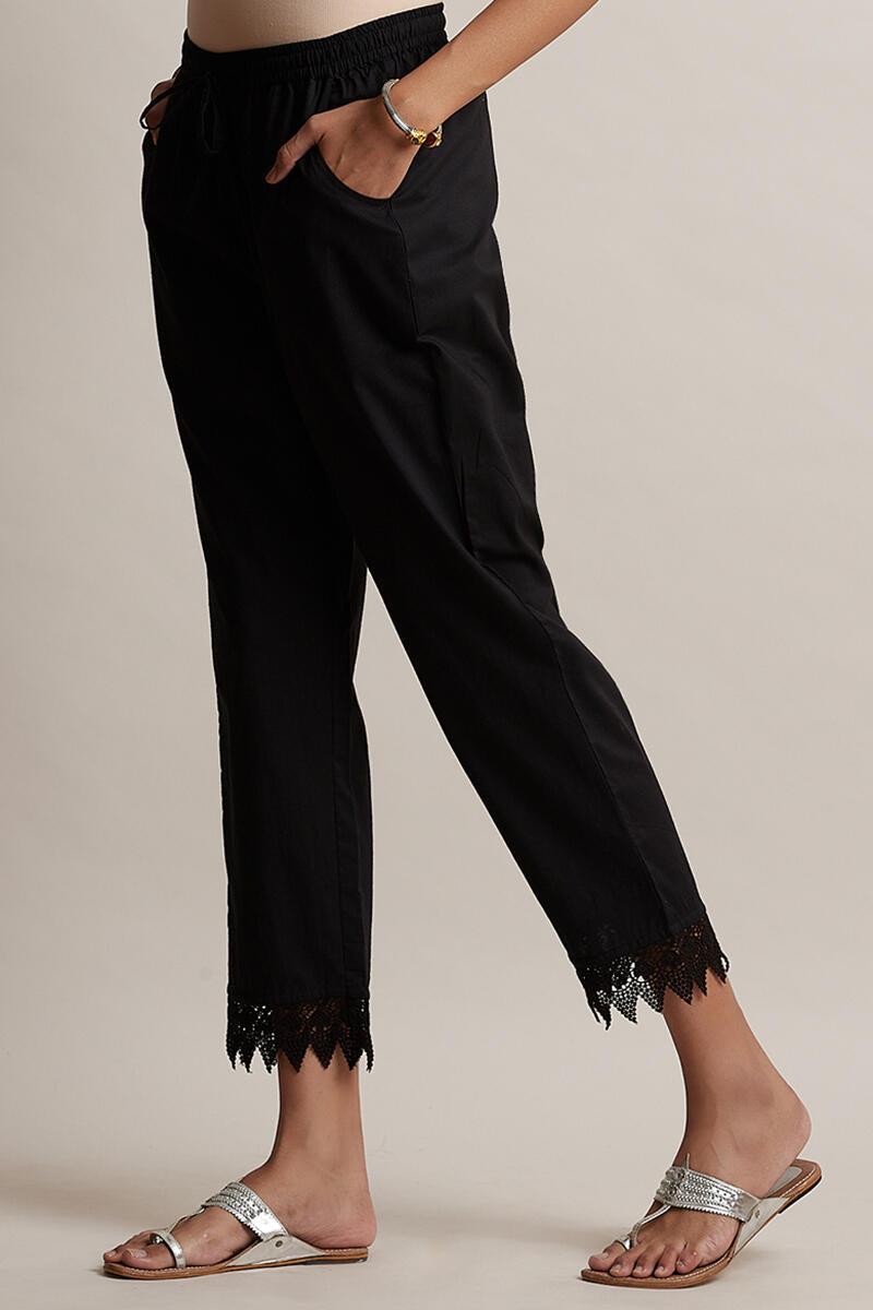 Roza Black Narrow Pant