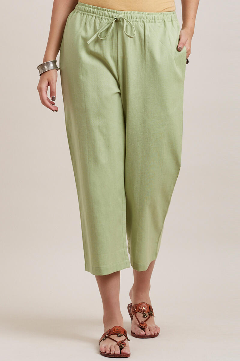 Roza Zara Green Culottes