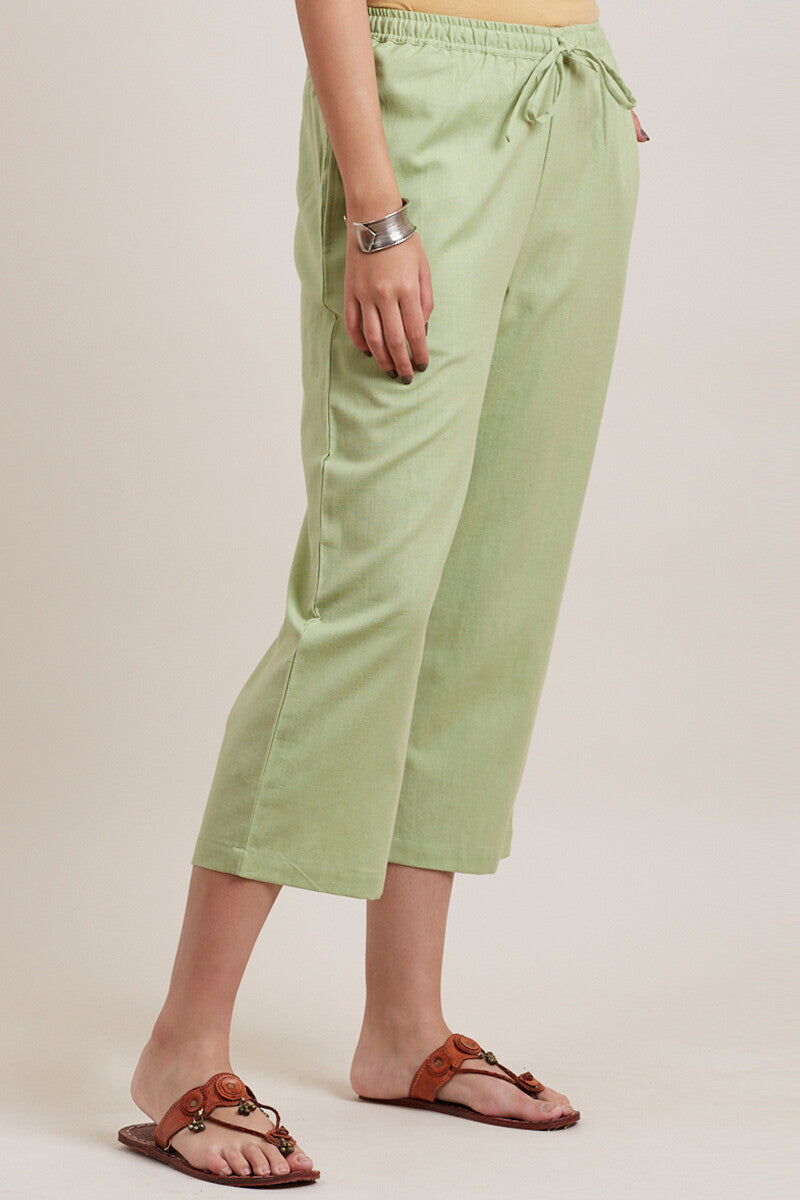Roza Zara Green Culottes