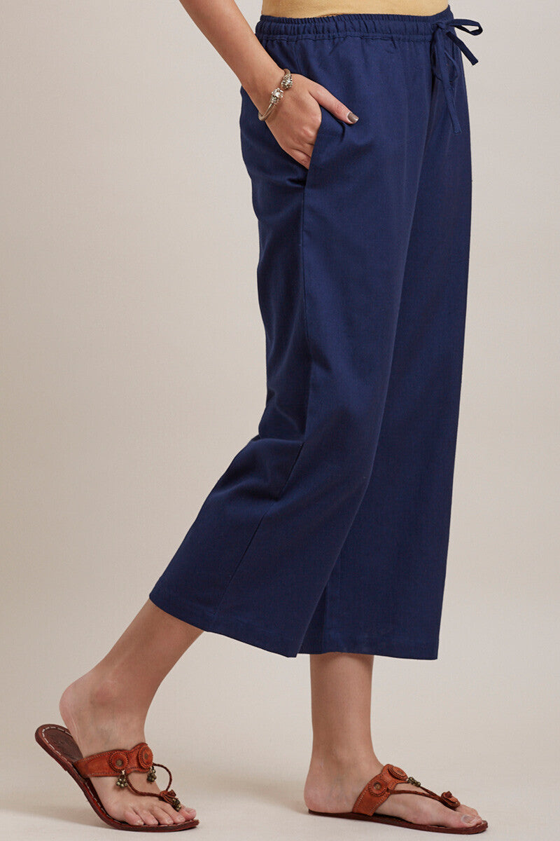 Roza Zara Midnight Blue Culottes