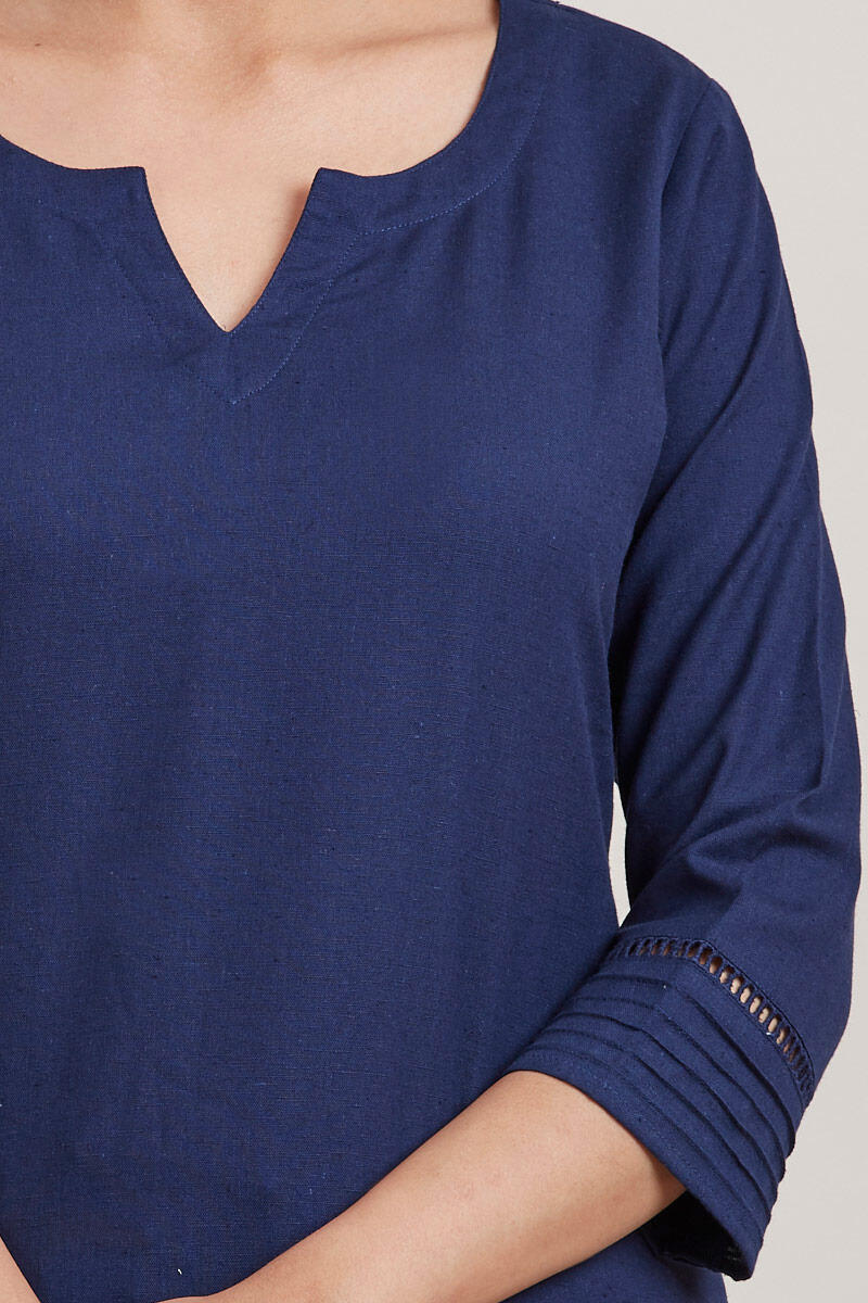 Roza Zara Midnight Blue Kurta