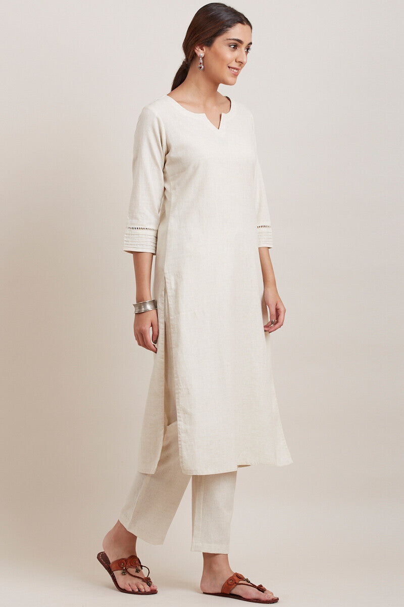 Roza Zara Off-White Kurta