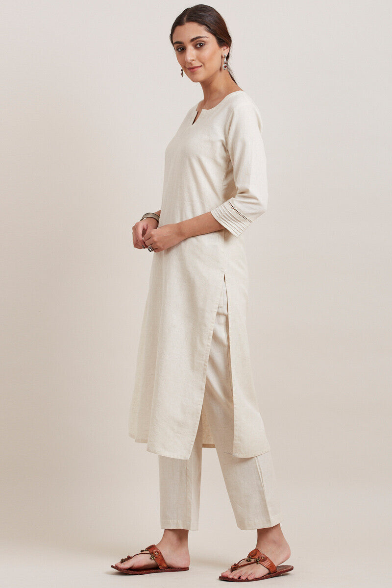 Roza Zara Off-White Kurta