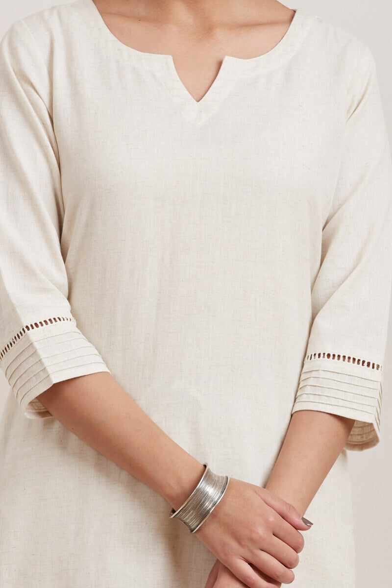 Roza Zara Off-White Kurta