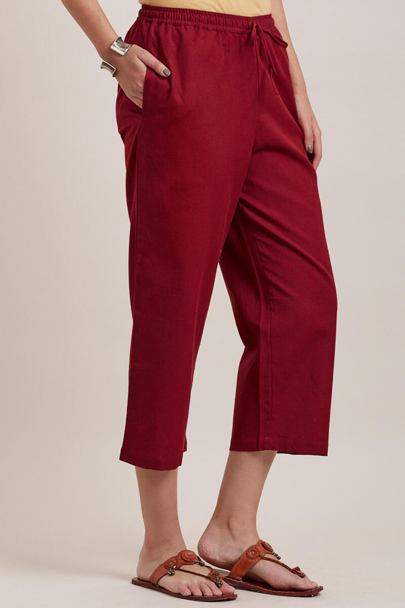 Roza Zara Red Culottes