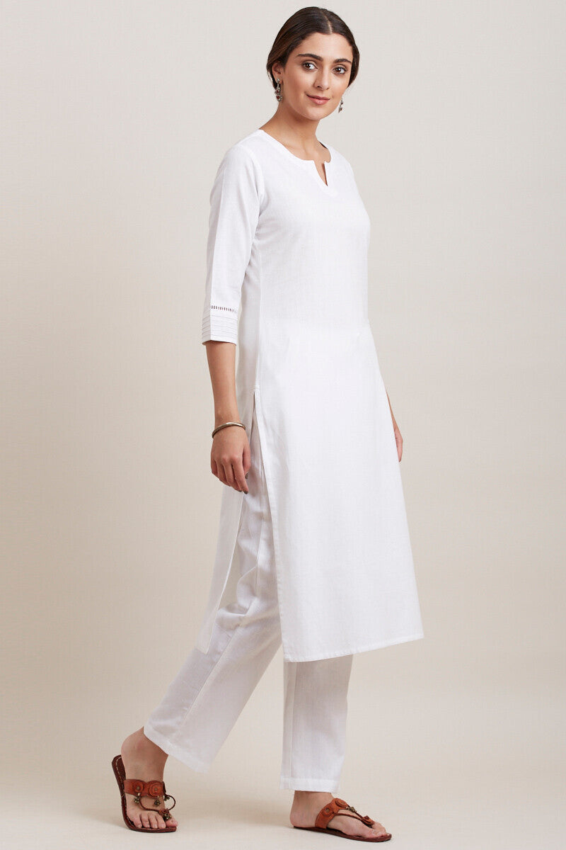Roza Zara White Kurta