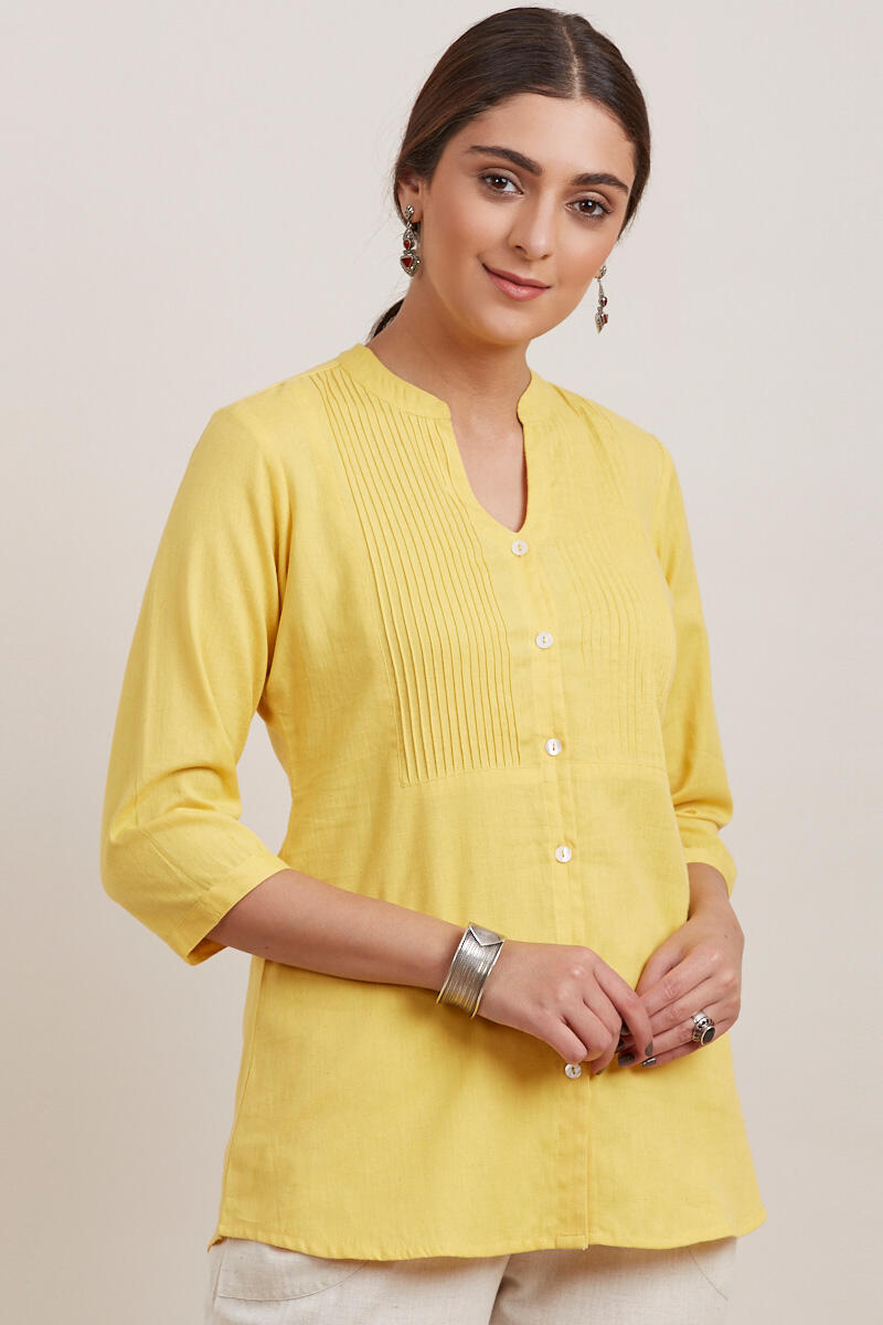 Roza Zara Yellow Shirt