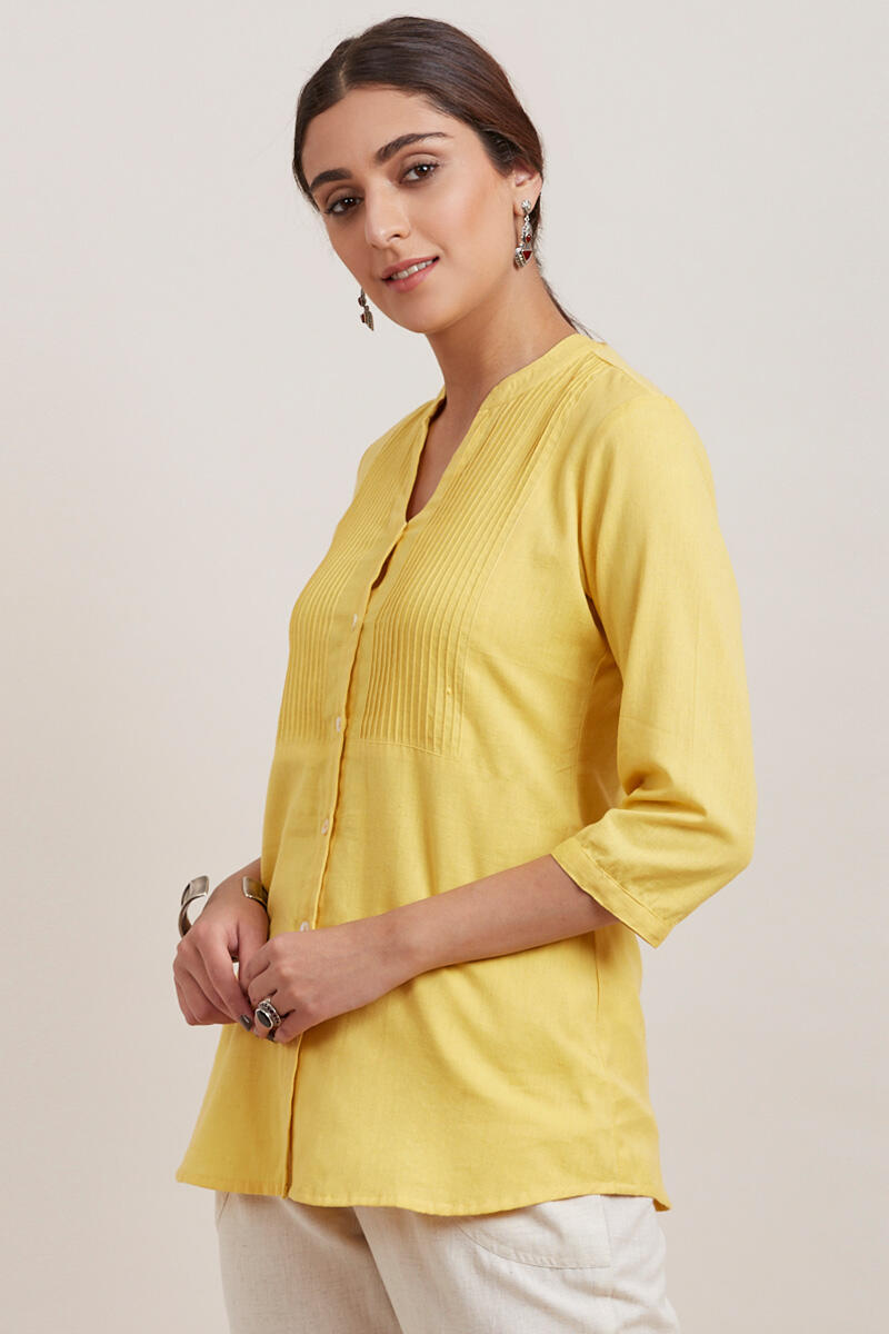 Roza Zara Yellow Shirt