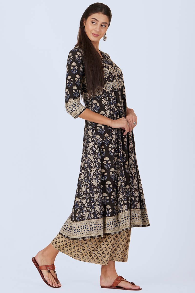 Bagru kurta