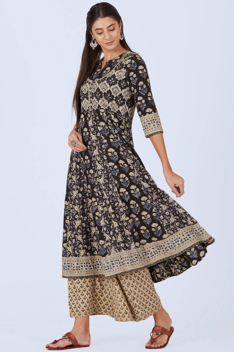 Bagru kurta