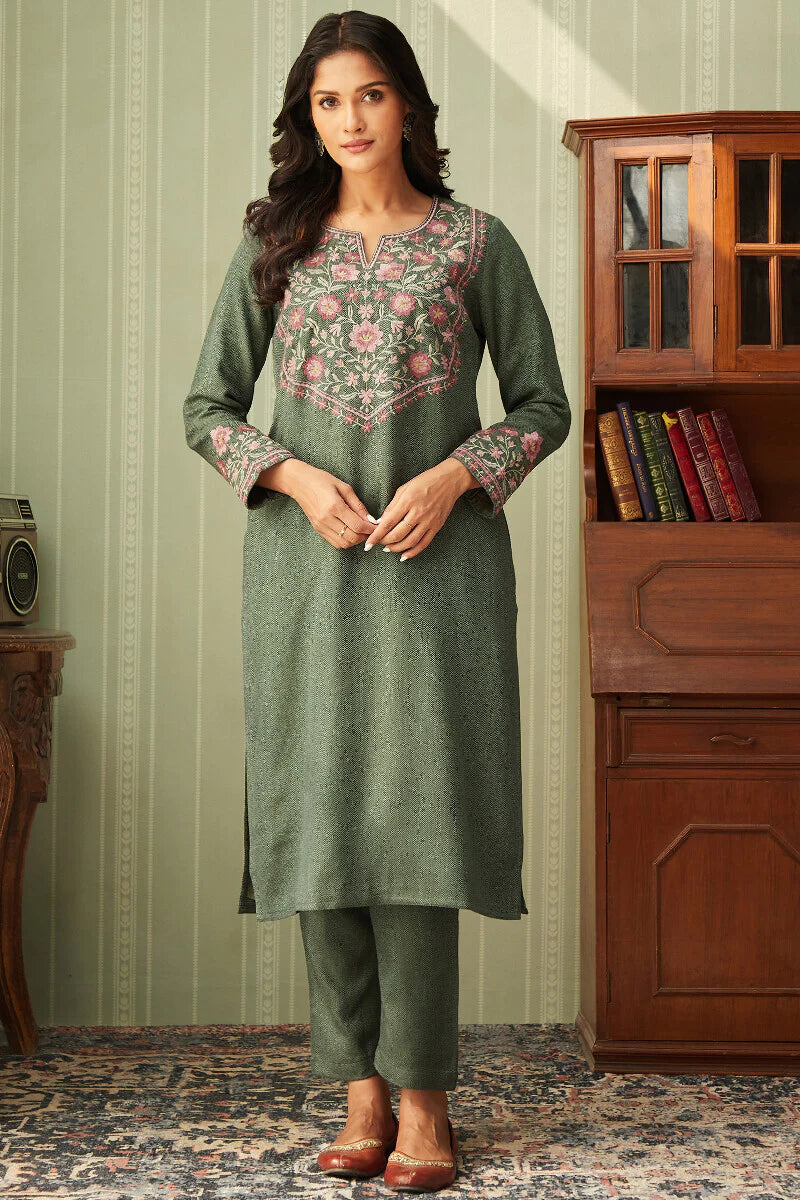 Naadirah Jahan Faux Wool Kurta