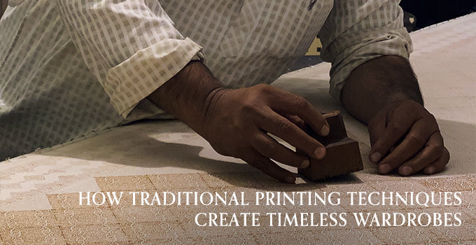 How Traditional Printing Techniques Create Timeless Wardrobes