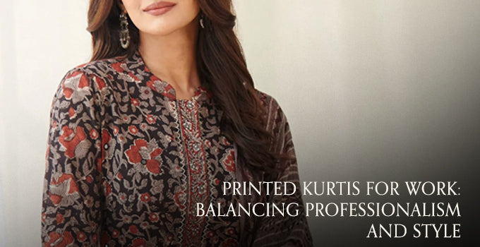 Printed Kurtas for Work: Balancing Professionalism and Style