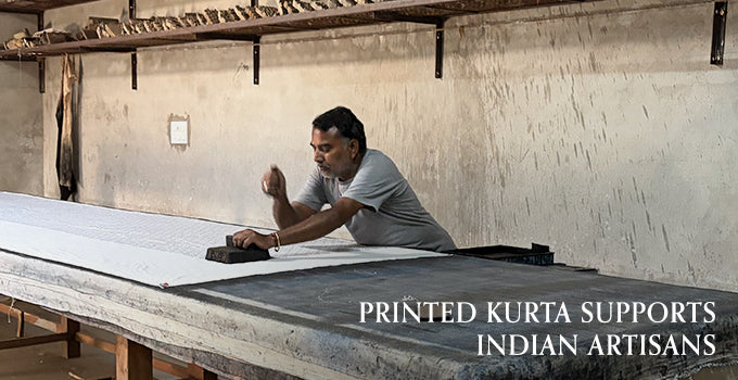 How Your Choice of a Printed Kurta Supports Indian Artisans