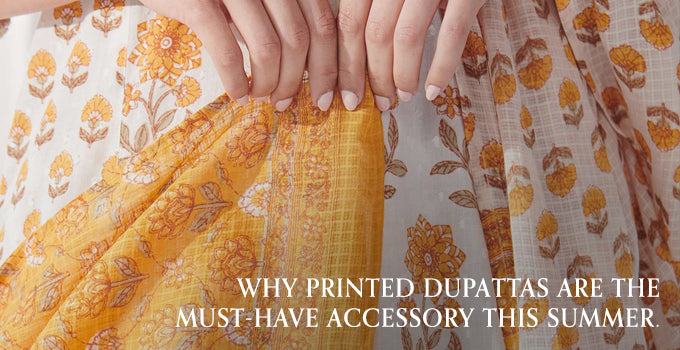 Why Printed Dupattas are the Must-Have Accessory This Summer.