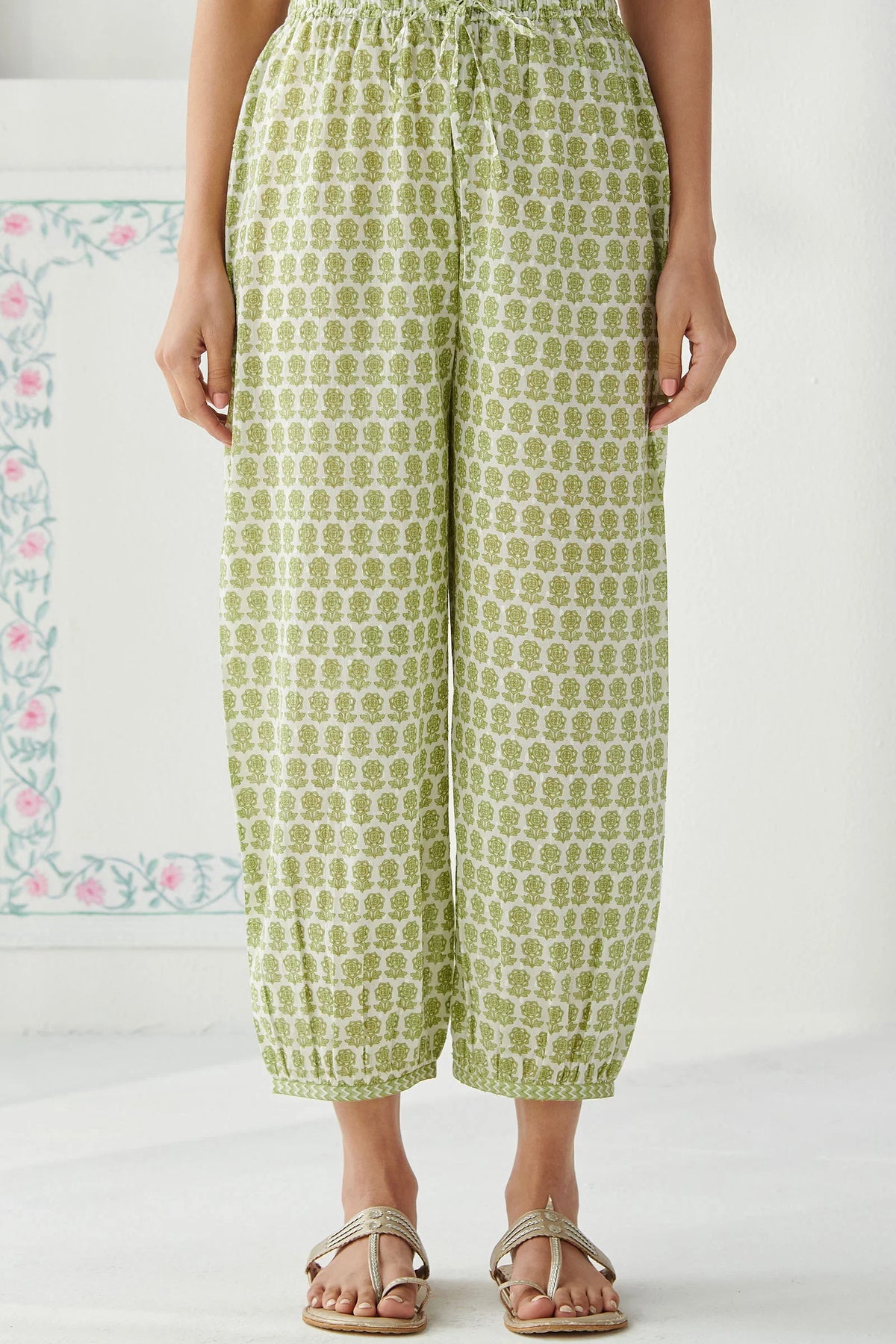 Printed izhaar Pants