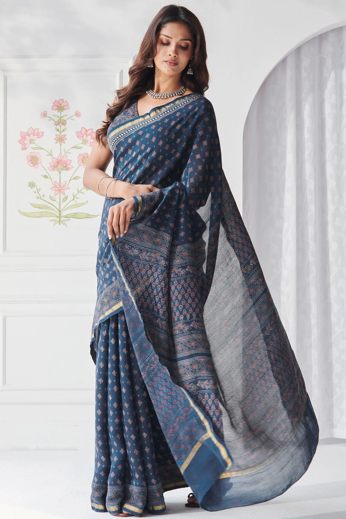 Shop Hand Printed Saree