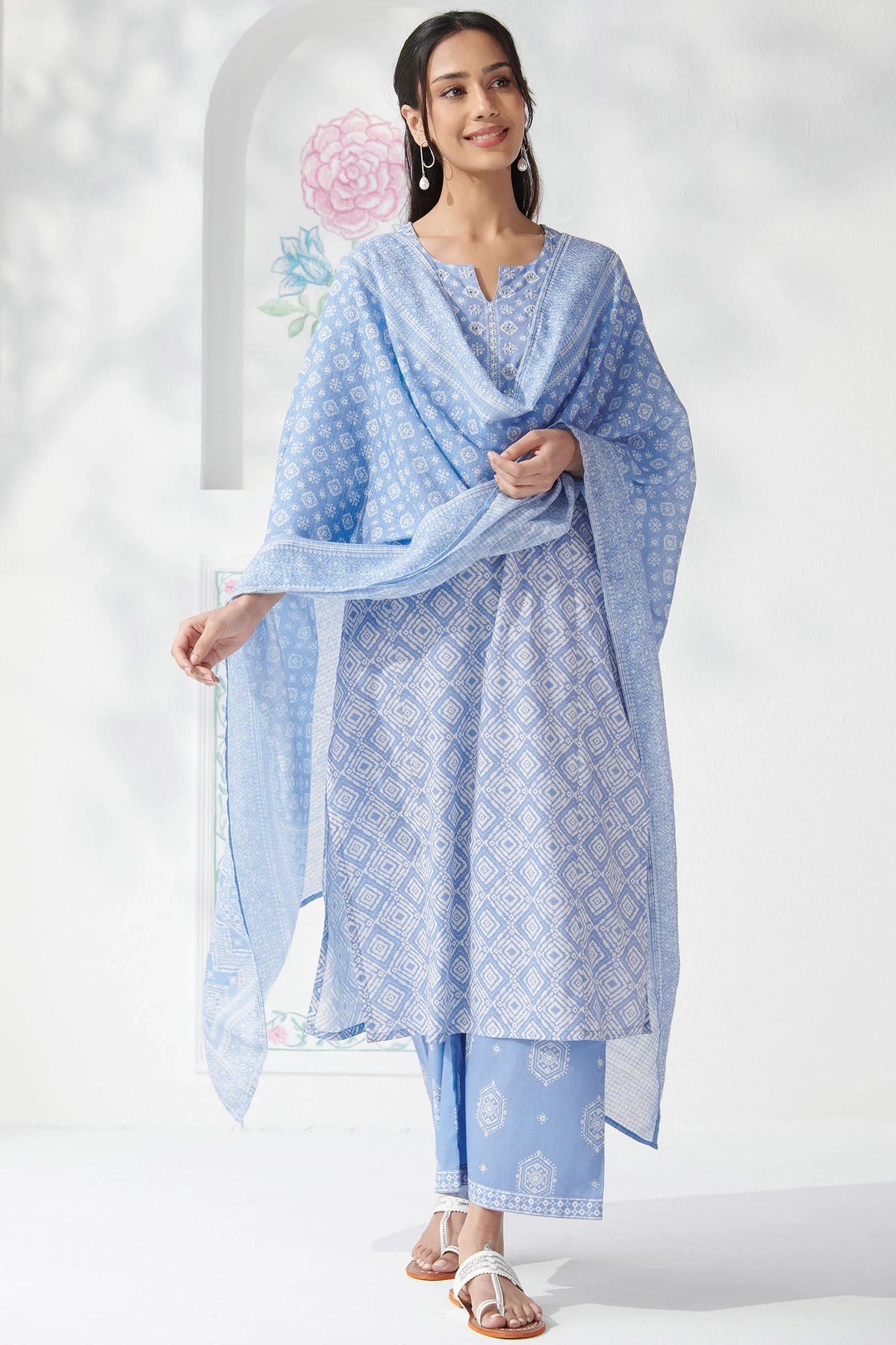 Printed Kurta Set for Women
