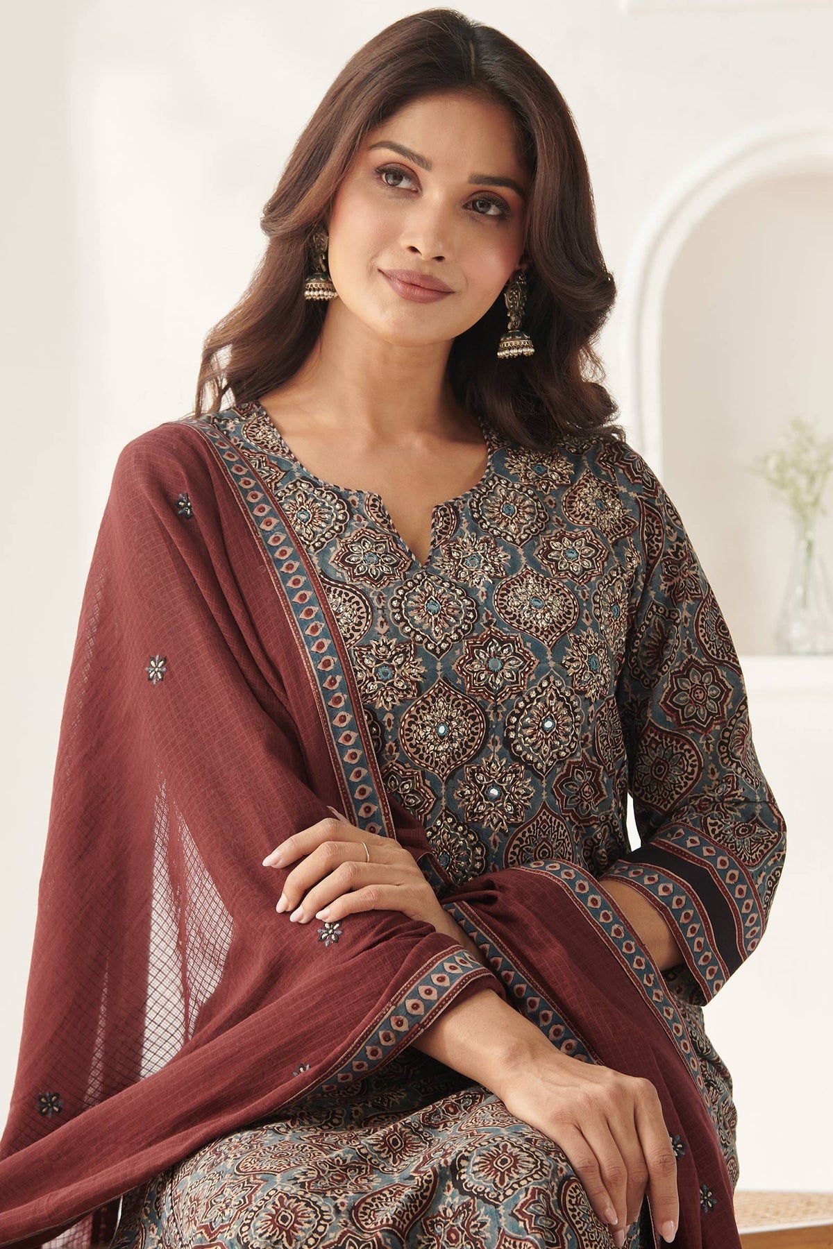 Farida Gupta Ajrak Collection