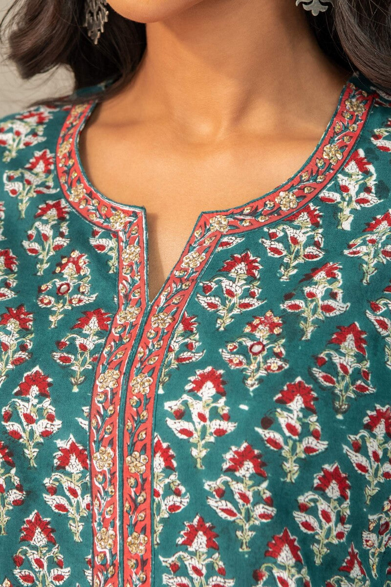 Gauhar Rahima Sanganeri Kurta
