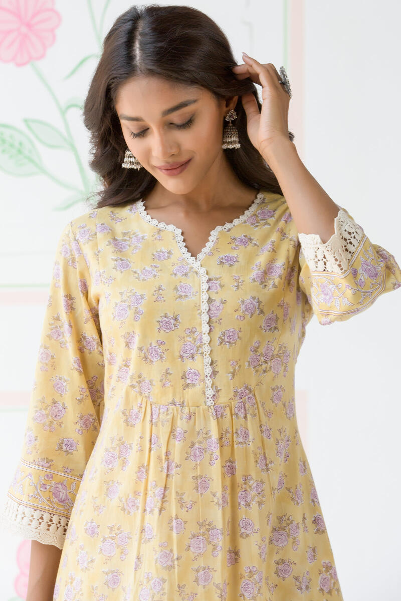 Gulbarg Fizah Sanganeri Kurta