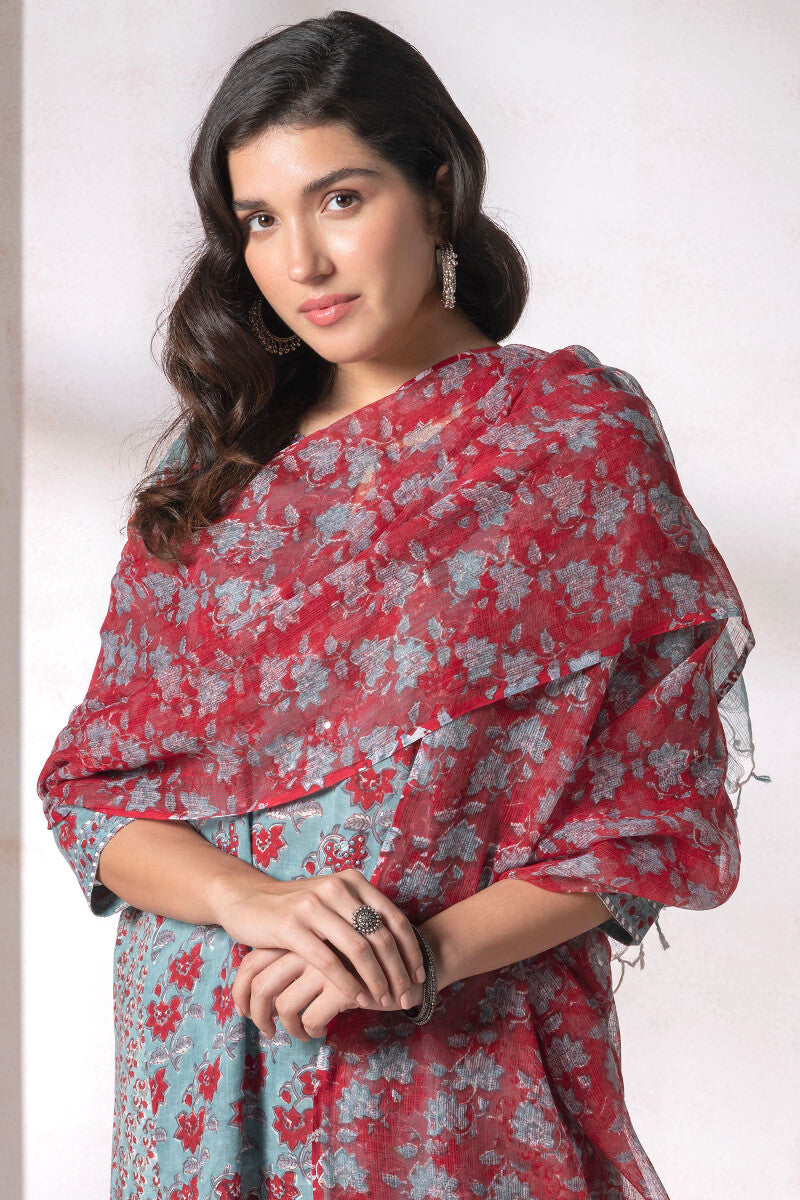 Gauhar Firoza Sanganeri Kota Dupatta