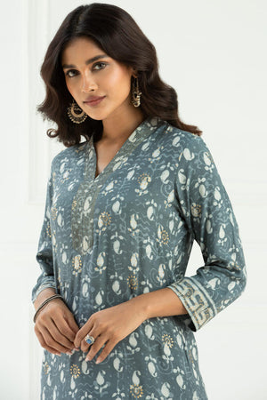 Sehra Suhana Bagru Kurta