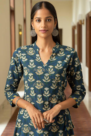 Sehra Aasma Bagru Kurta