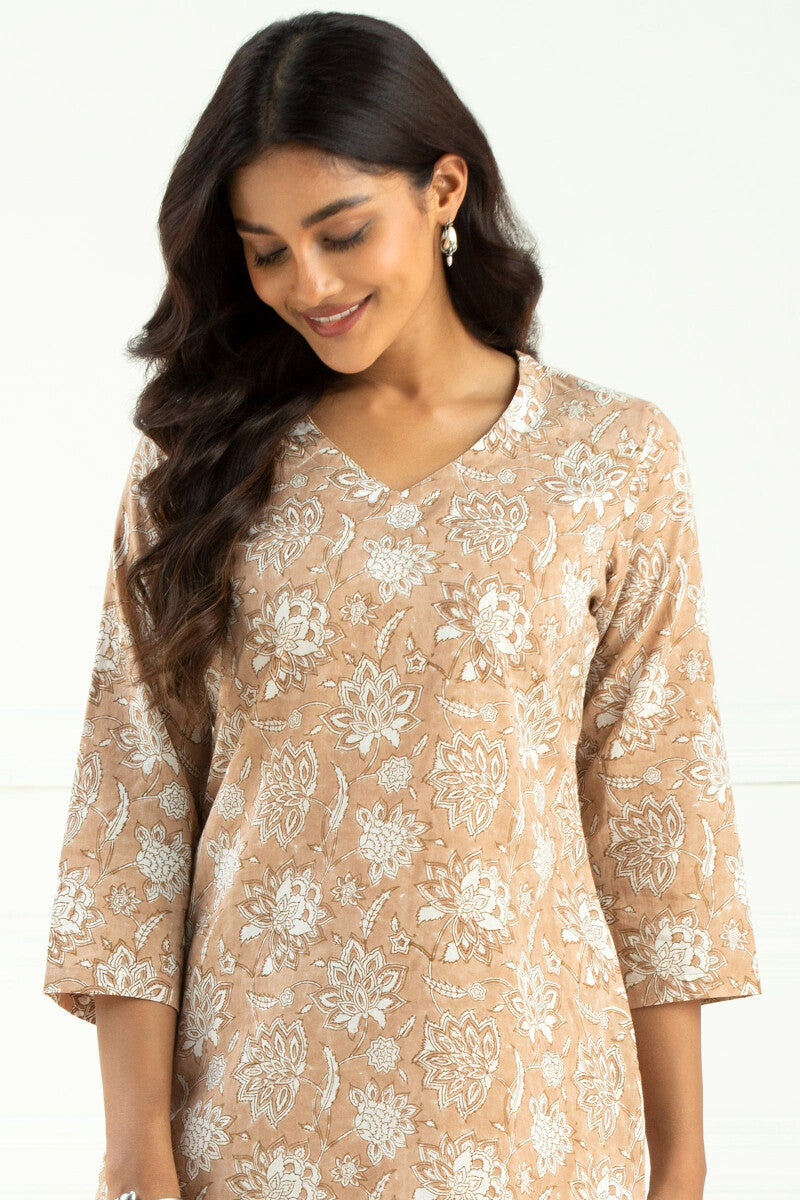 Gauhar Sanam Block Printed Pyjama Set