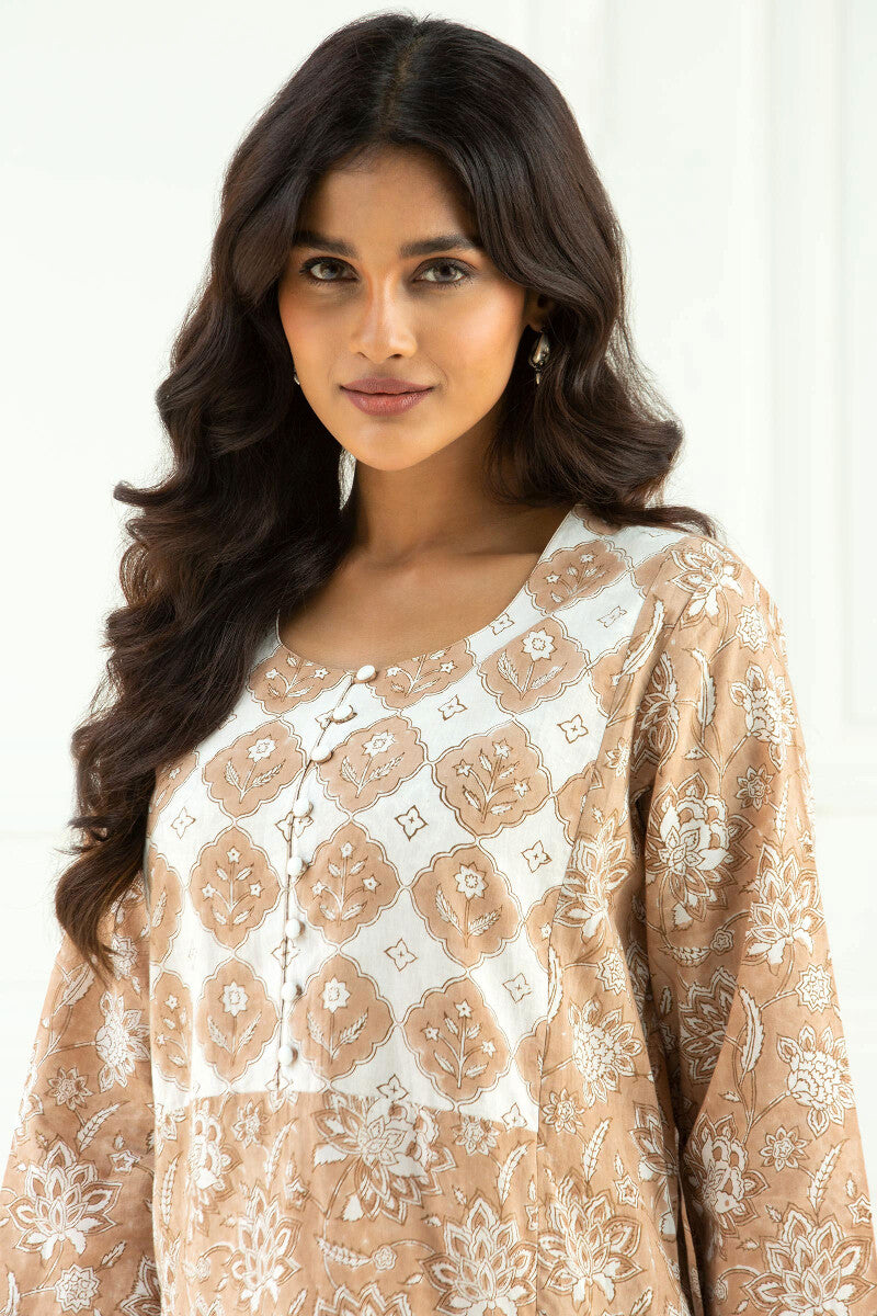 Gauhar Sanam Block Printed Kaftan