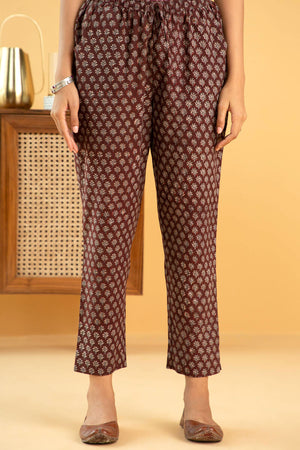 Sehra Nafisa Bagru Narrow Pants