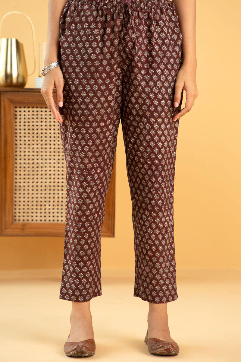 Sehra Nafisa Bagru Narrow Pants