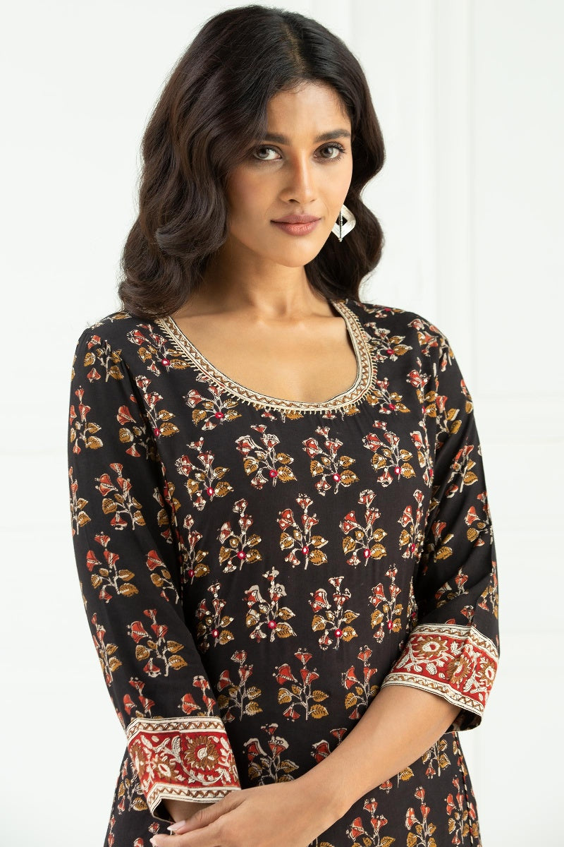 Sehra Kashaf Bagru Kurta