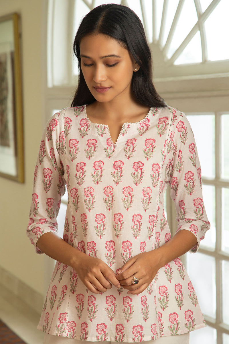 Roz Meher Mahi Sanganeri Top