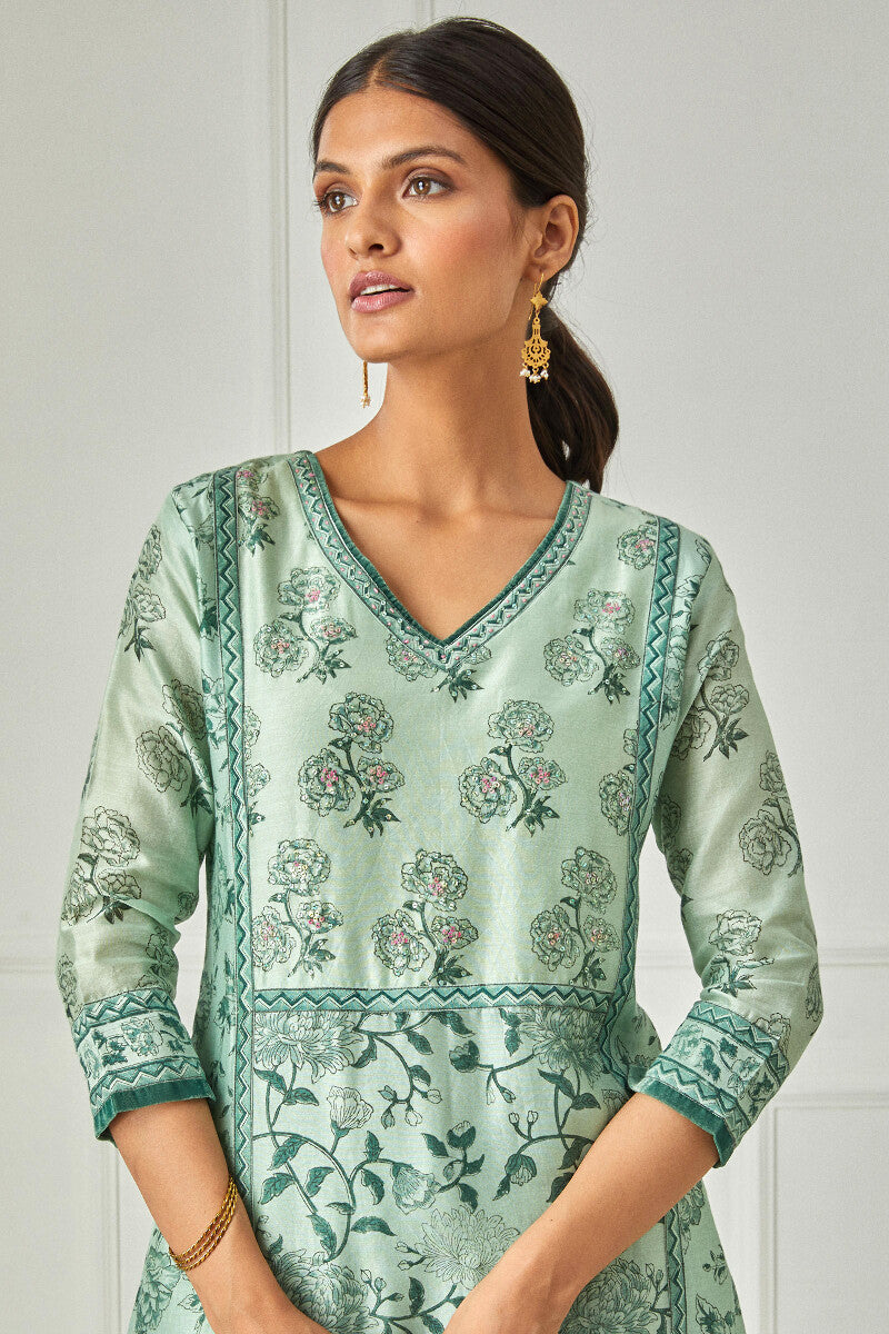 Zubeida Nazia Chanderi Kurta
