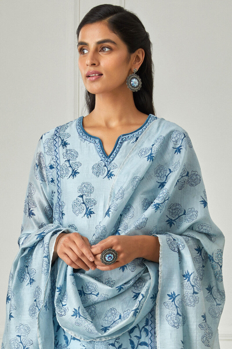 Zubeida Shazia Chanderi Dupatta