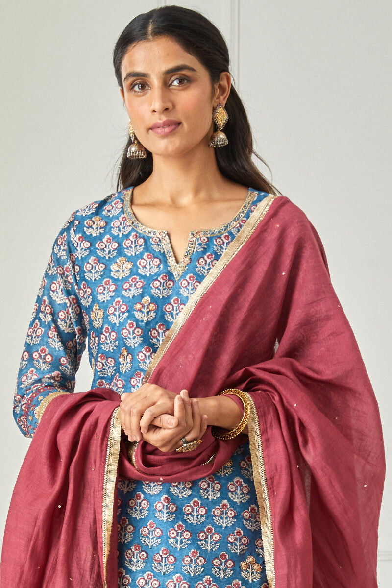 Zubeida Mahreen Cotton Silk Dupatta