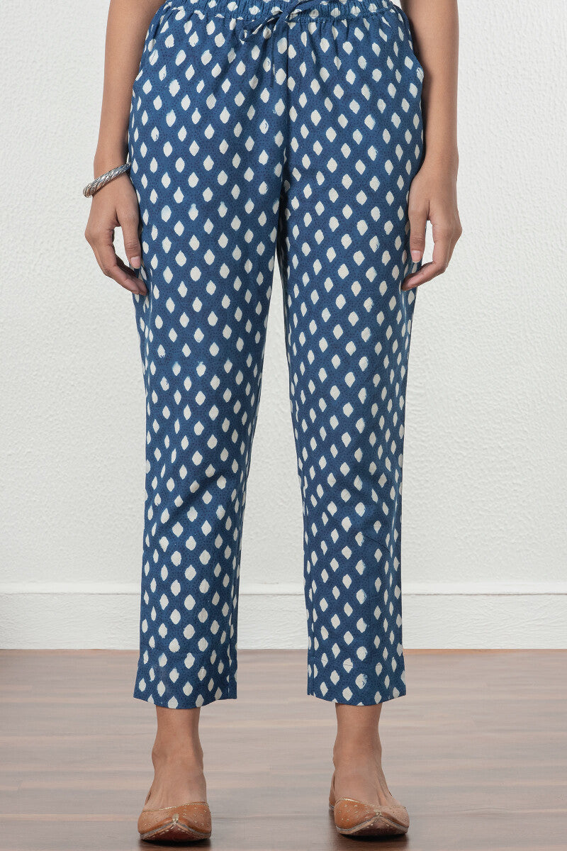 Noor Sahana Indigo Narrow Pants
