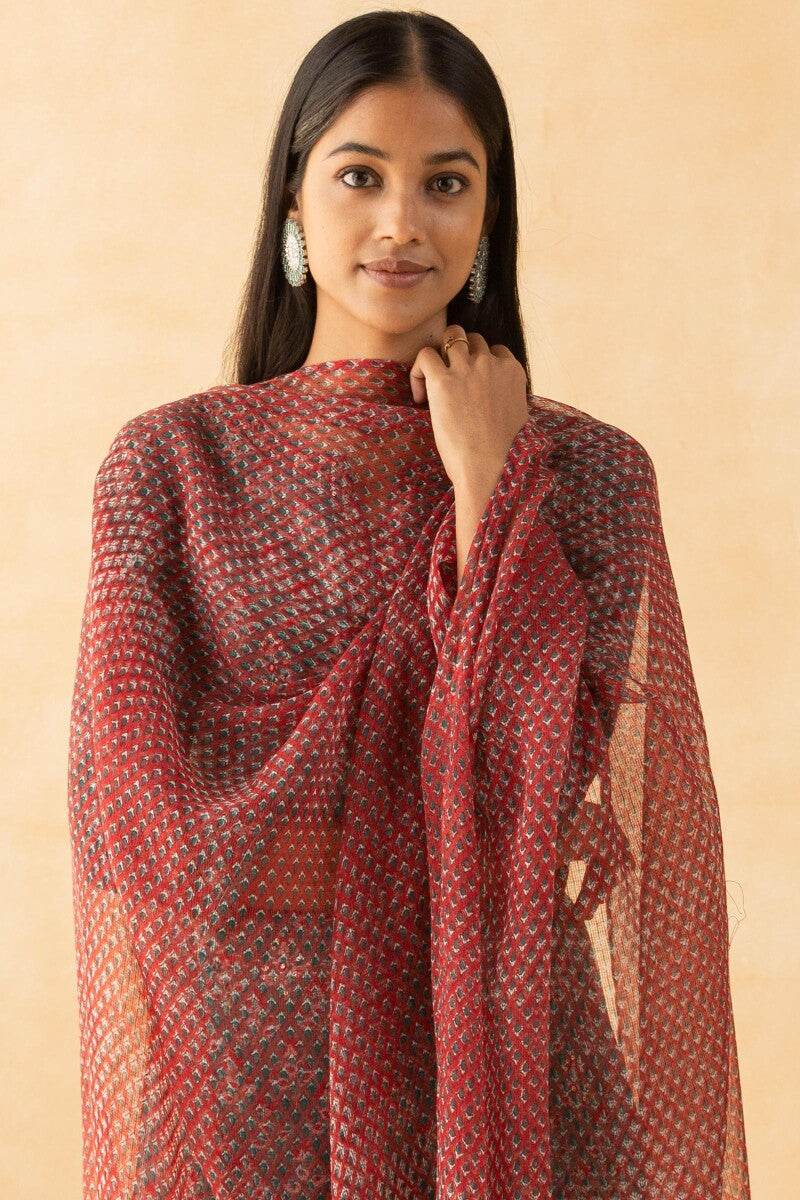 Gauhar Rahima Sanganeri Kota Dupatta