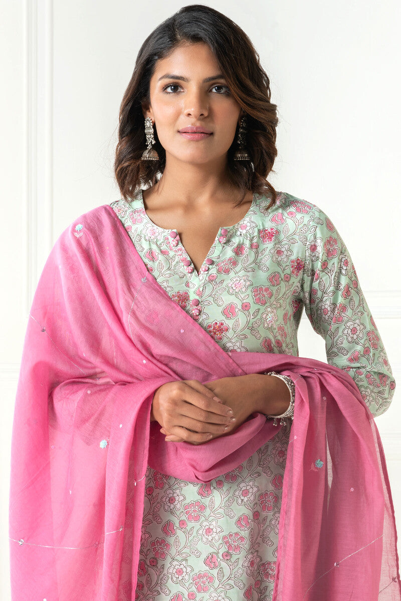 Gauhar Zeniya Cotton Silk Dupatta