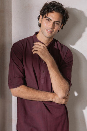 Samar Zain Handloom Kurta