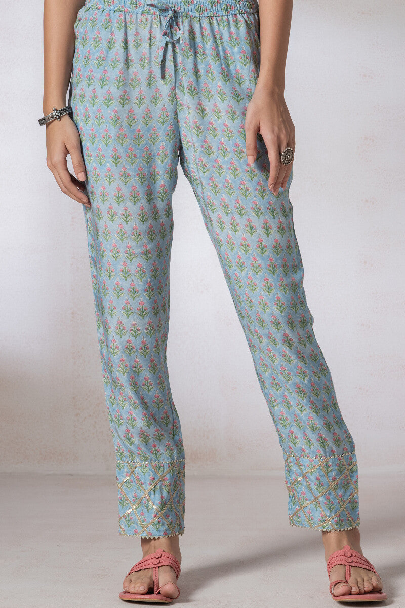 Gul Bano Zaida Sanganeri Modal Narrow Pants