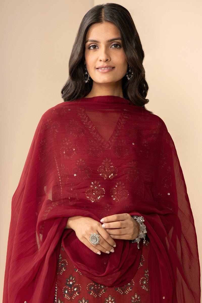 Zubeida Jahanzeb Organza Dupatta