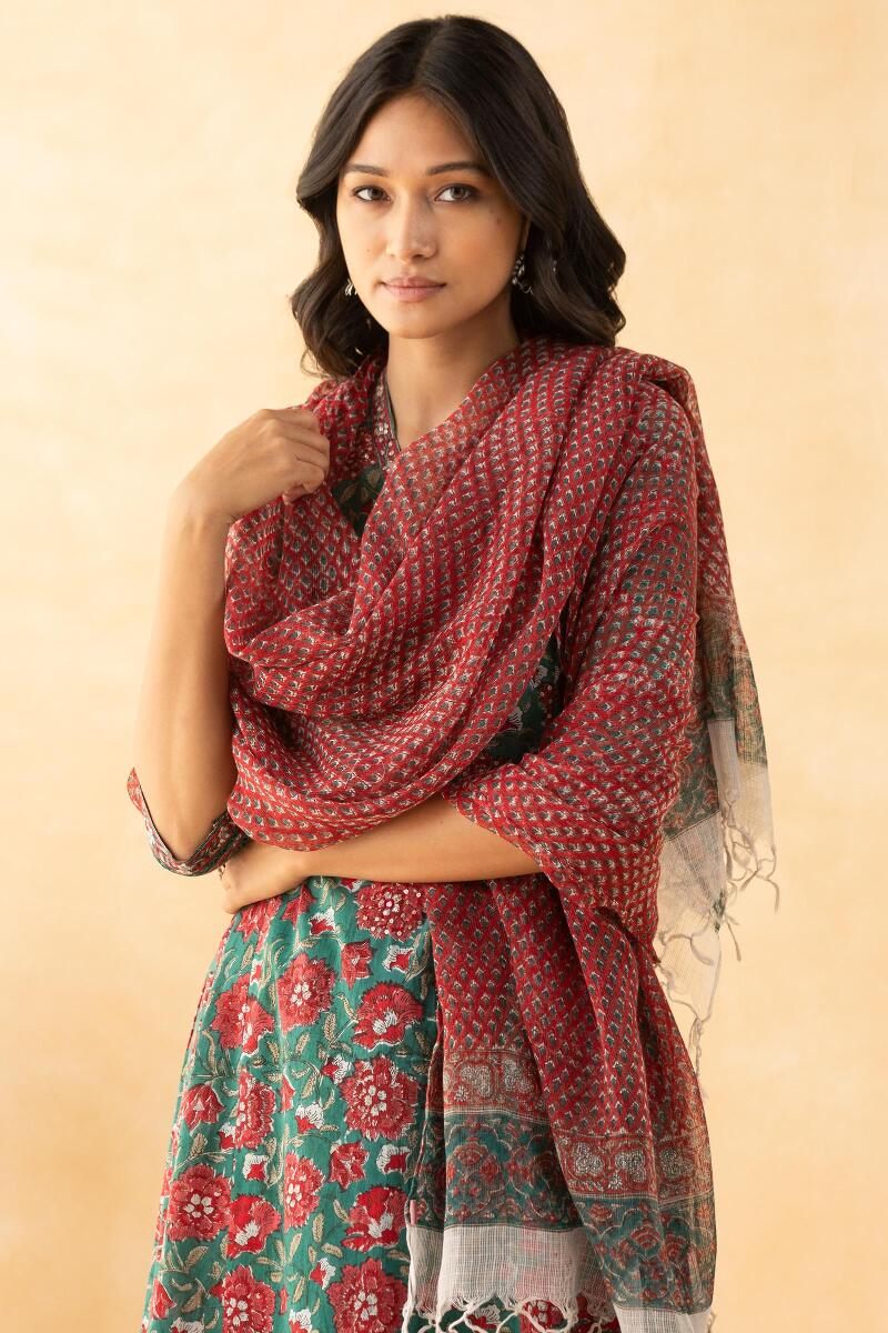 Zahira Farah Kota Dupatta