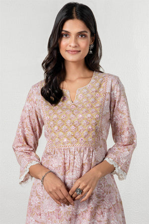 Gulbarg Shabnam Sanganeri Kurta