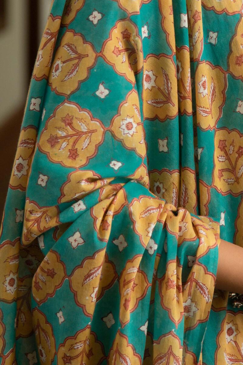 Gauhar Sahira Block Printed Dupatta