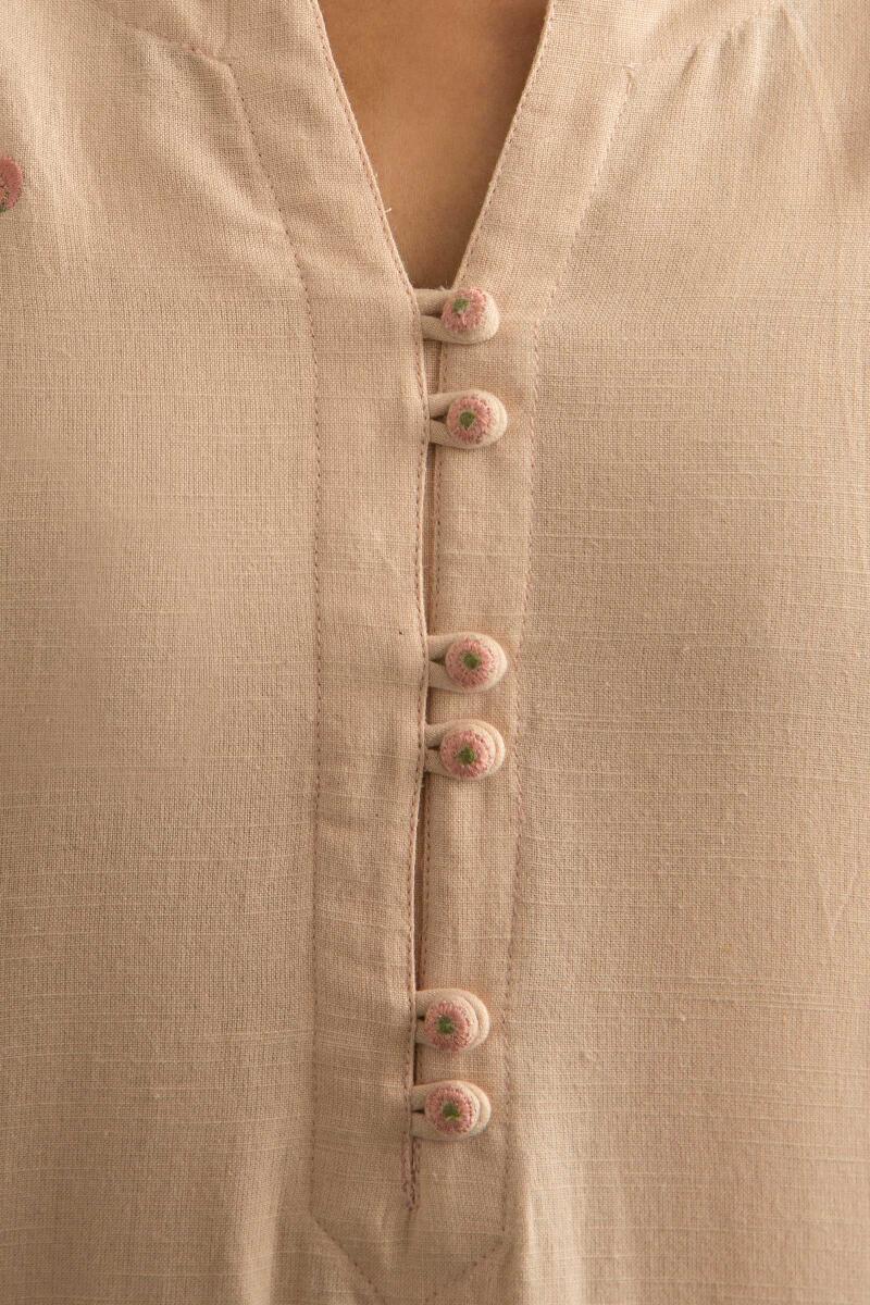 Nazm Mahnoor Handloom Kurta